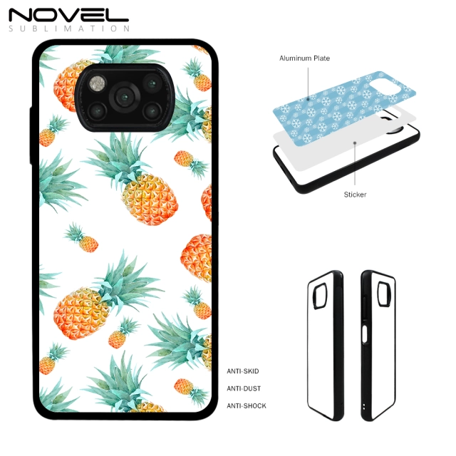 Sublimation 2D TPU Rubber Phone Case for Xiaomi Redmi Poco X3 Pro/ Poco X3 NFC