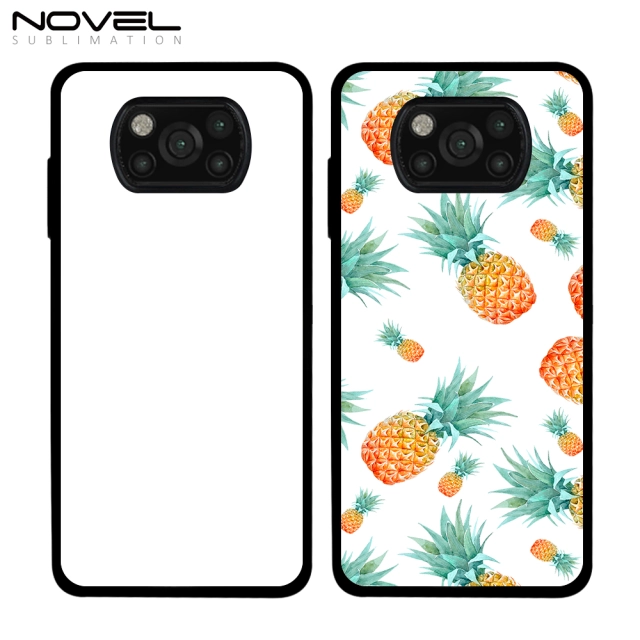 Sublimation 2D TPU Rubber Phone Case for Xiaomi Redmi Poco X3 Pro/ Poco X3 NFC