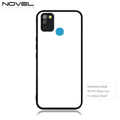 Smooth Sides！Sublimation Blank 2D TPU Phone Case For infinix smart5/ infinix hot8/ infinix hot9