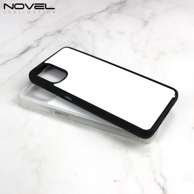 For Motorola Moto G22/ G30/ G20/ G31/ G41/ G50/ G71Sublimation Blank  Rubber 2D TPU Phone Case With Metal Insert