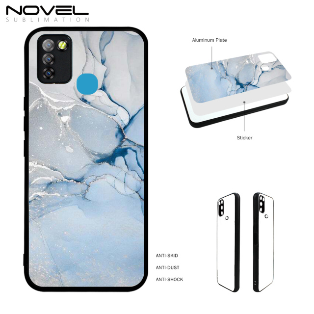 Smooth Sides！Sublimation Blank 2D TPU Phone Case For infinix smart5/ infinix hot8/ infinix hot9