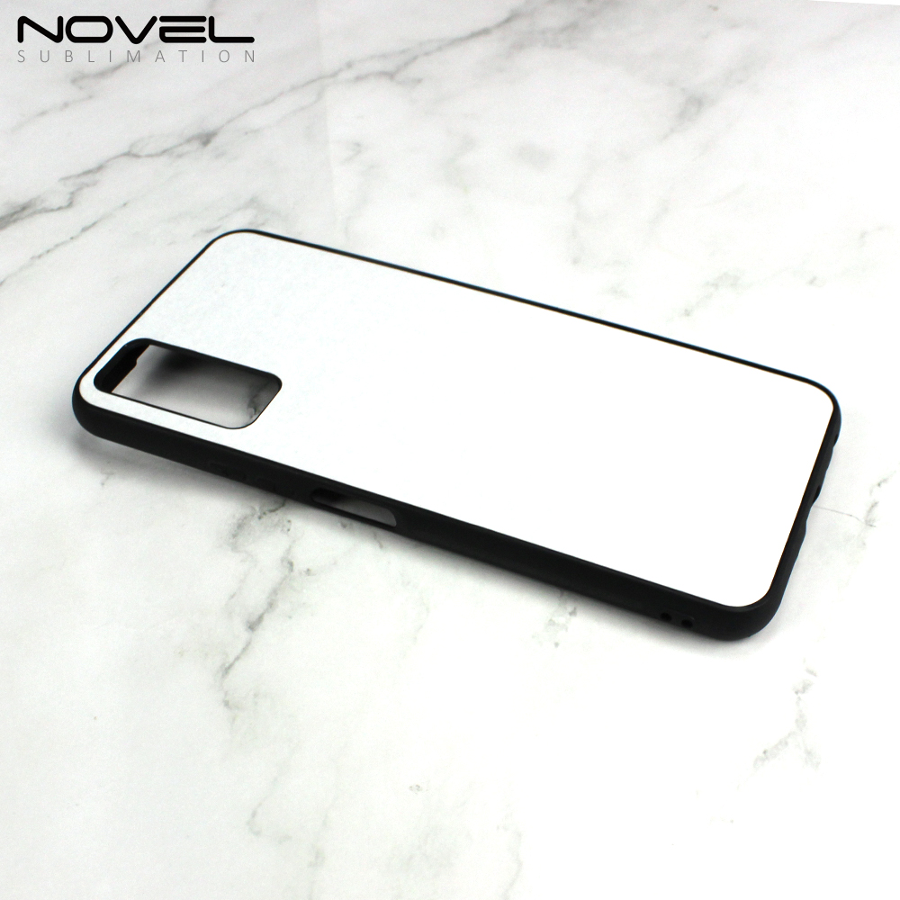 Smooth Sides!!! Sublimation Blank 2D TPU Phone Case For Vivo Y20 With Aluminum Sheet
