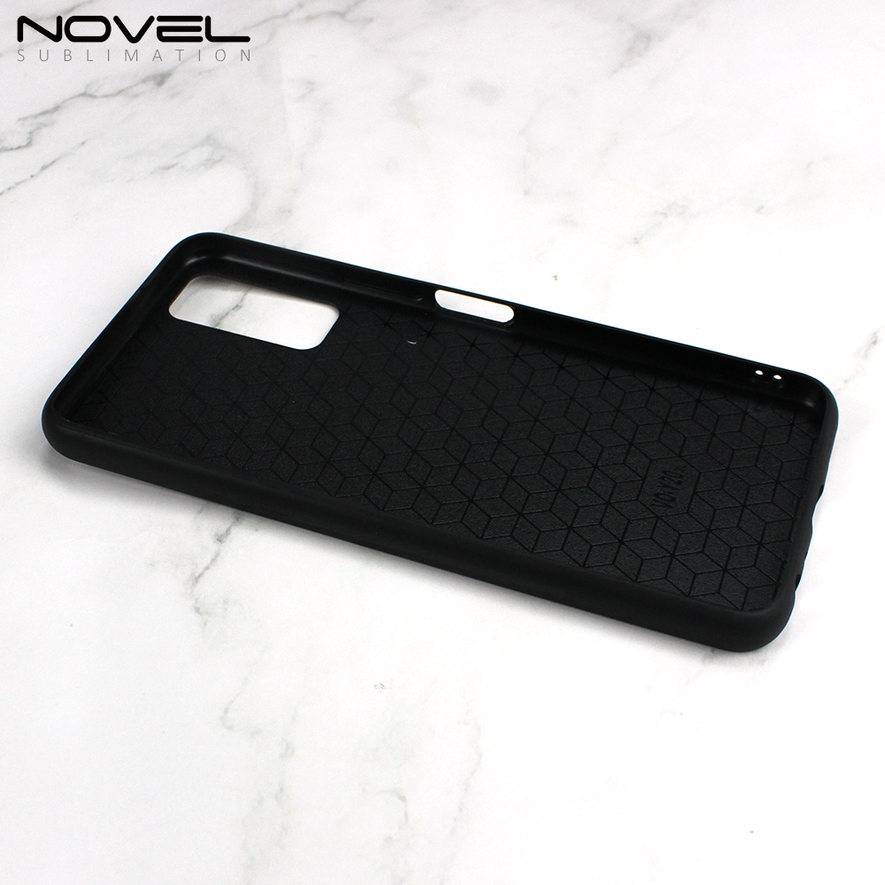Smooth Sides!!! Sublimation Blank 2D TPU Phone Case For Vivo Y20 With Aluminum Sheet