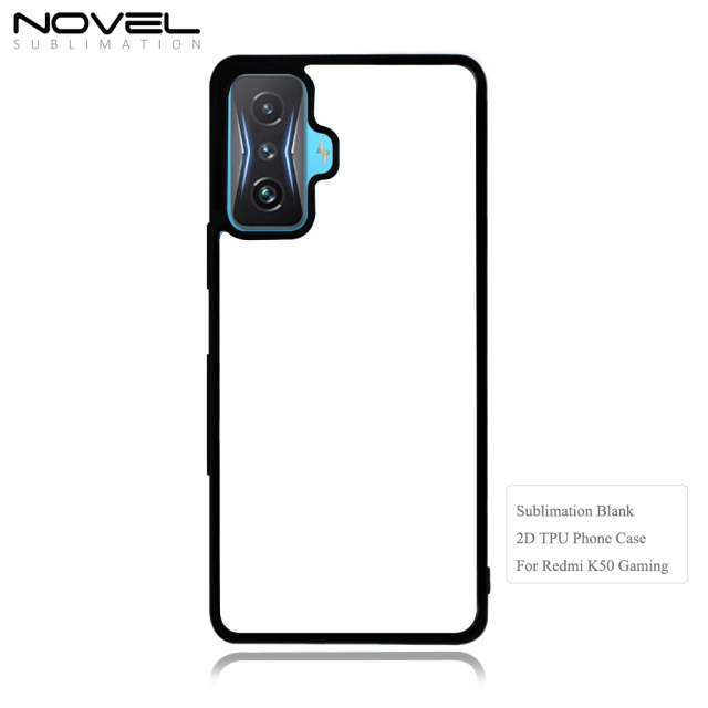 Sublimation Custom 2D TPU Phone Case For Redmi K50 Gaming/ K50 Pro/ K40S/ Poco M3/ Poco M4 Pro 4G/ Poco X3 NFC / X3 Pro/Poco F3 GT/ Poco X3 GT With Aluminum Sheet