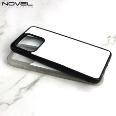 Sublimation Blank 2D TPU Phone Case With Metal Insert For Xiaomi Redmi 10C 4G /9C/9T