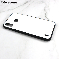 Smooth Sides！Sublimation Blank 2D TPU Phone Case For infinix smart 4/ infinix smart 5 With Aluminum Insert