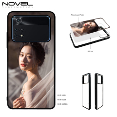 For Xiaomi Poco M4 Pro 4G Sublimation Blank Customized 2D TPU Phone Case