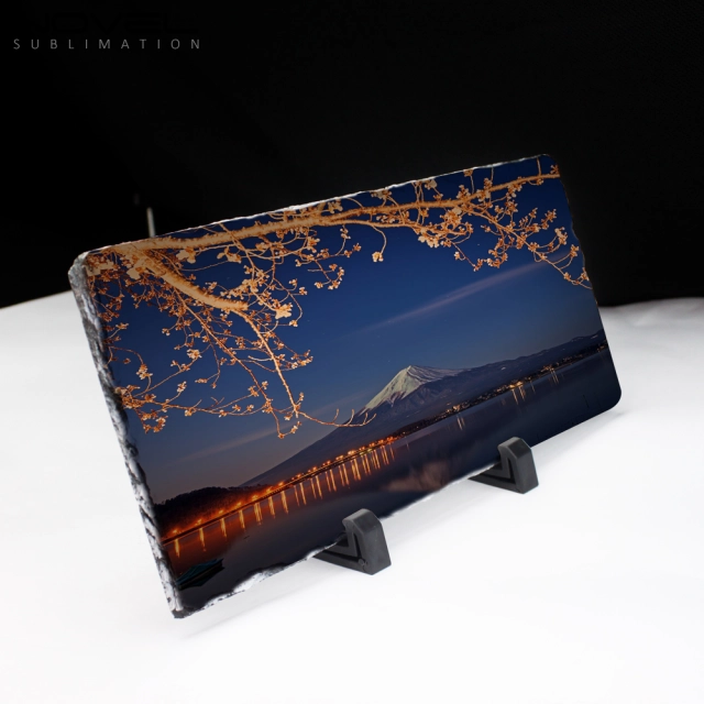 Sublimation Natural Rocks Photo Slate Panel - Rectangle