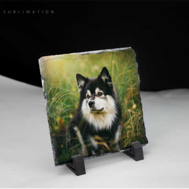 Sublimation Natural Rocks Photo Slate Panel DIY Frame