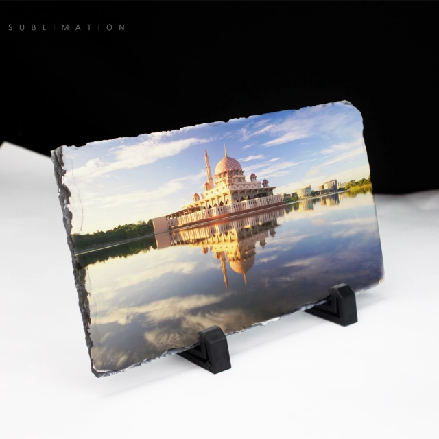 Sublimation Natural Rocks Photo Slate Panel - Rectangle