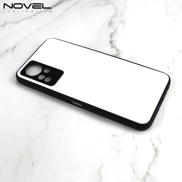 Smooth Sides！For Infinix Note 11 Sublimation Blank Soft Rubber Sides 2D TPU Silicone Phone Case With Metal Insert