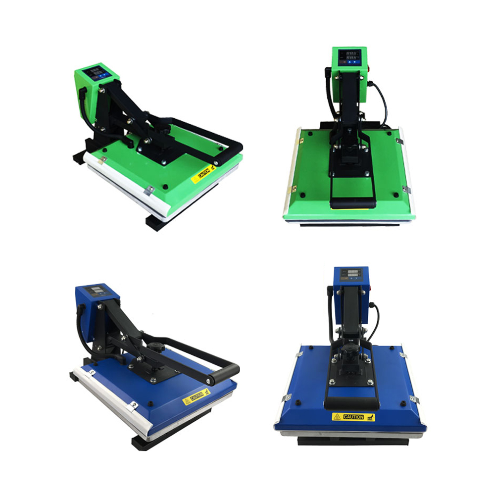 Digital Sublimation Flat Heat Press Machine Thermal Transfer Printing For T-shirt, Clothes, Metal Sheet DHP-386