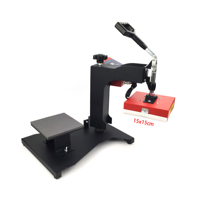 Mini Label Flat Heat Press Machine Multifunctional for Printing T-shirt Puzzle Mouse Pads DHP-1515