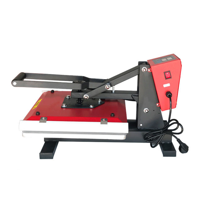 Digital Sublimation Flat Heat Press Machine Thermal Transfer Printing For T-shirt, Clothes, Metal Sheet DHP-386