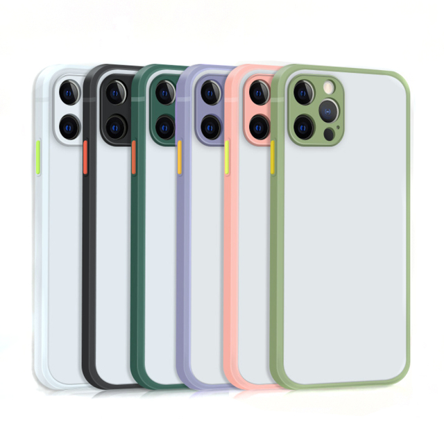 Colorful Sublimation 2D TPU Case for iPhone 6 7 8 X 11 12 Sublimation Case with Metal Insert