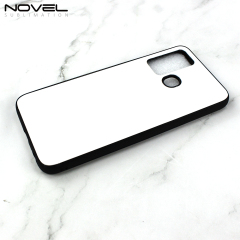 Smooth Sides! For ITEL Vision 2 Plus Sublimation Blank 2D TPU Phone Case Mobile Phone Shell With Aluminum Insert