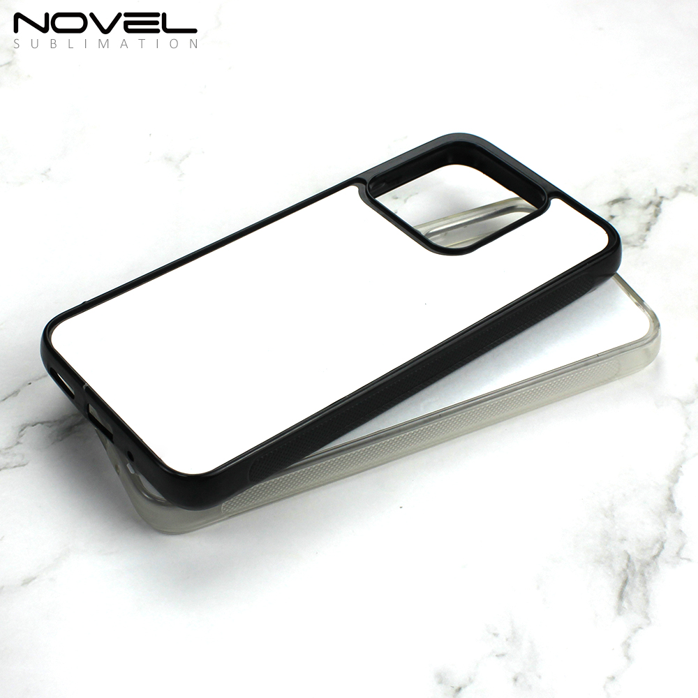 For Redmi 10A Sublimation Blank 2D TPU Phone Case With Aluminum Insert