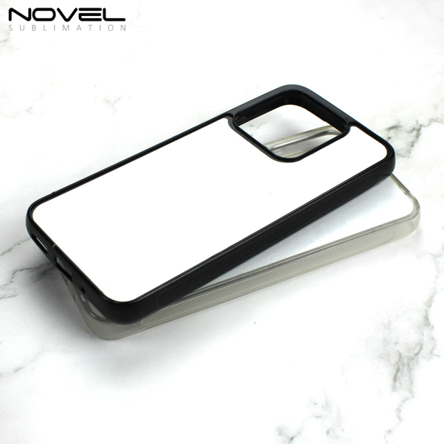 For Redmi 10A Sublimation Blank 2D TPU Phone Case With Aluminum Insert