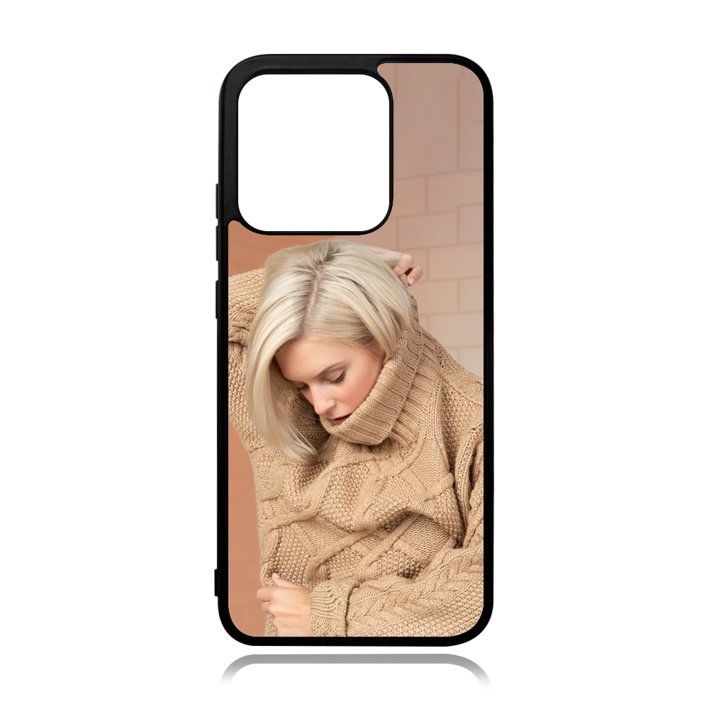 For Redmi 10A Sublimation Blank 2D TPU Phone Case With Aluminum Insert