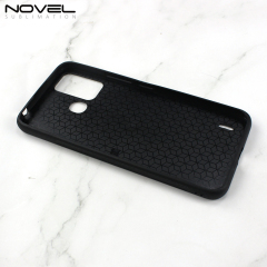 Smooth Sides! For ITEL Vision 1 Pro DIY Sublimation 2D TPU Phone Case Soft Silicone Mobile Phone Shell With Aluminum Insert
