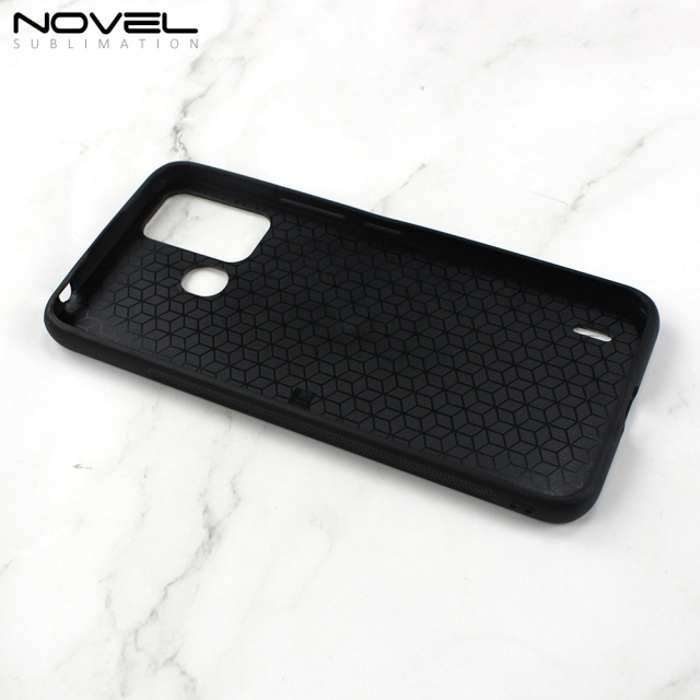 Smooth Sides! For ITEL Vision 1 Pro DIY Sublimation 2D TPU Phone Case Soft Silicone Mobile Phone Shell With Aluminum Insert