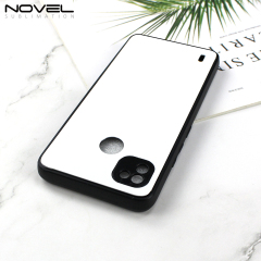 Smooth Sides!!! For Tecno pop 4 Air /  pop 4 Pro/ pop 5/pop 5 Air Sublimation Blank 2D TPU Phone Case With Aluminum Insert
