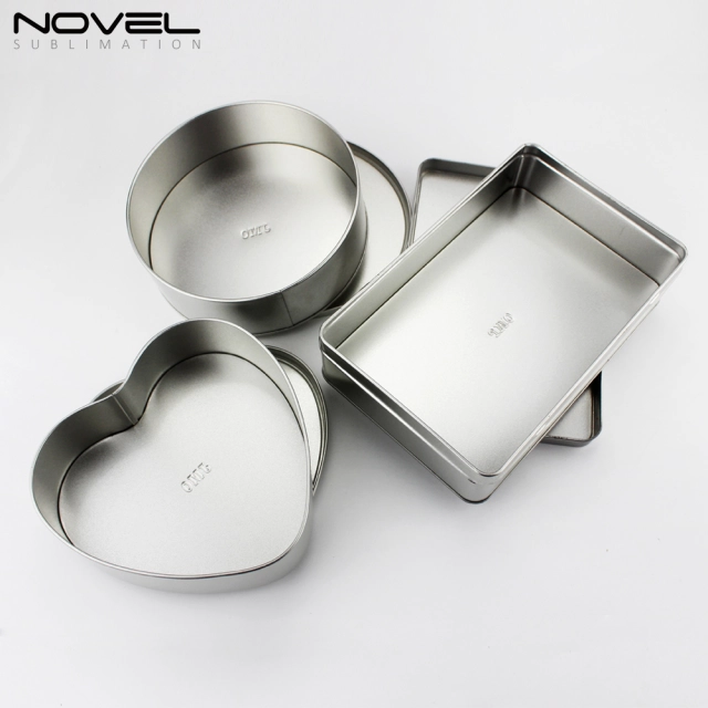 Metal Tin Sublimation Blank Candy Box Gift Box Case-Small Heart