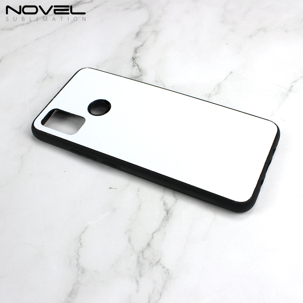 Smooth Sides!!! For Tecno Spark 5 Air/Spark 6/Spark 7/Spark 8 Series Sublimation 2D TPU Phone Case Soft Silicone Phone Shell With Aluminum Insert