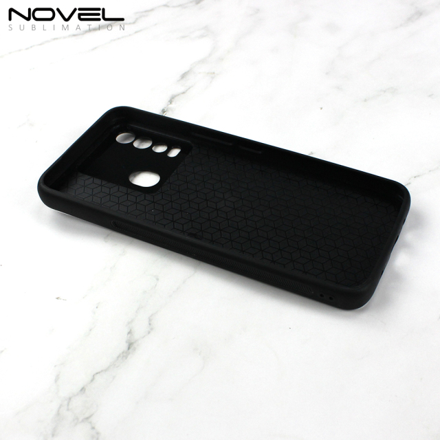 Smooth Sides!!! For Tecno Spark 8 DIY 2D TPU Phone Case Soft Silicone Sublimation Phone Cover With Aluminum Insert