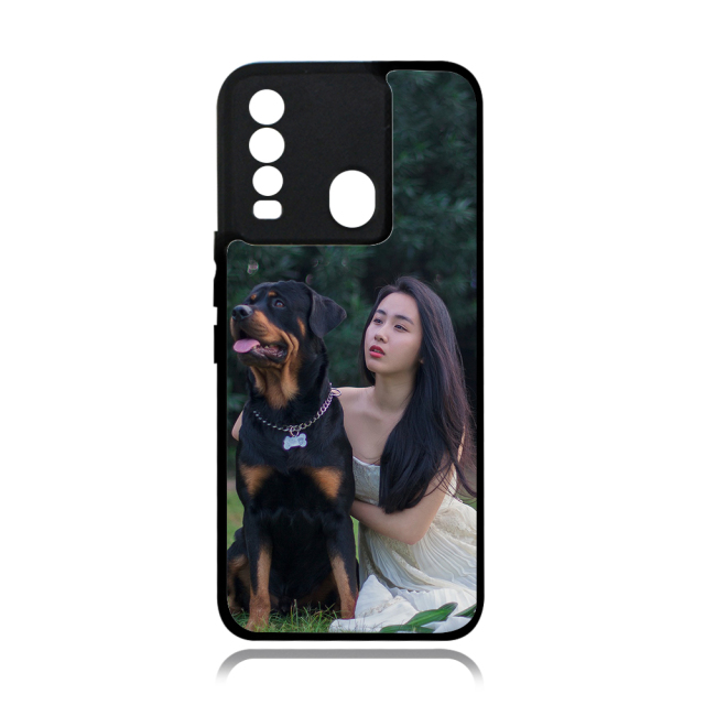 Smooth Sides!!! For Tecno Spark 8 DIY 2D TPU Phone Case Soft Silicone Sublimation Phone Cover With Aluminum Insert