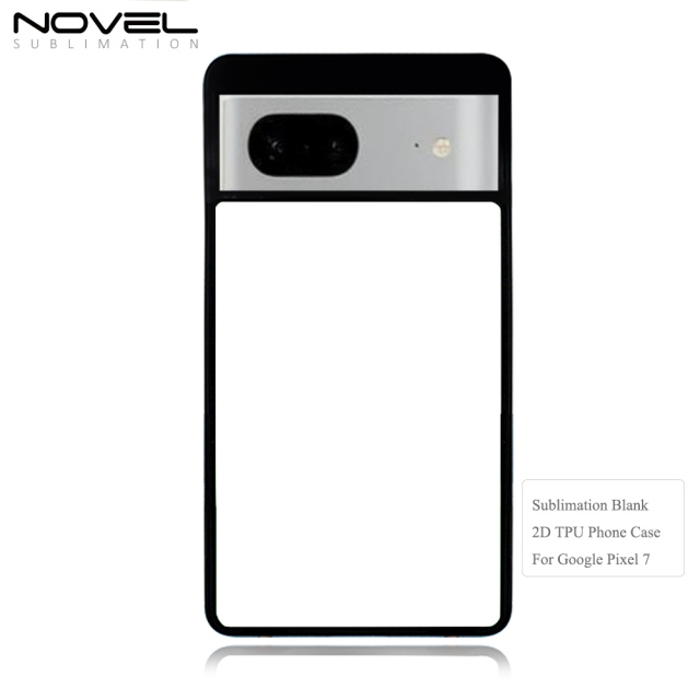 For Google Pixel 7 Sublimation Blank 2D TPU Case DIY Phone Cover