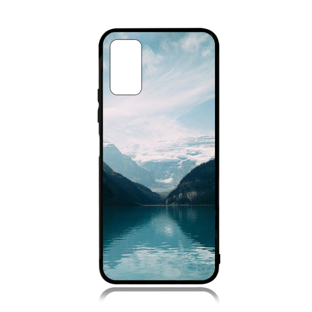 Smooth Sides！For Infinix Note 7/ Infinix Note 8/ Infinix Note 11 Sublimation Blank Soft Rubber Sides 2D TPU Phone Case Silcone Cell Phone Cover With Metal Insert