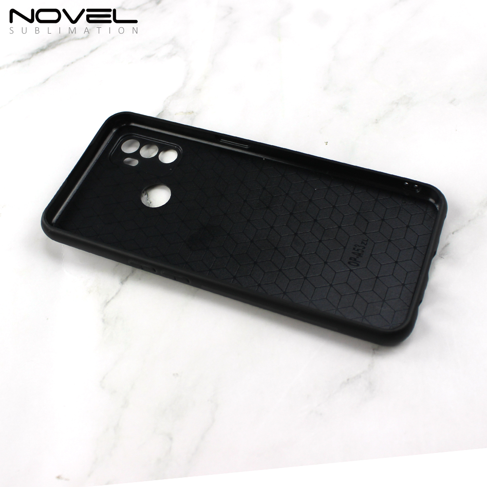 Smooth Sides!!! For Oppo A53/A32 /A53S/ A8 /A31/ A91/A92S / Reno 4Z/ A97 5G Sublimation 2D TPU Case Cover With Aluminum Insert DIY Silicone Cell Phone Shell