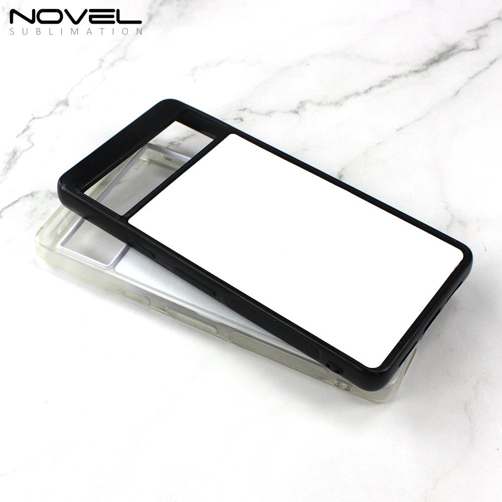 For Google Pixel 7 Sublimation Blank 2D TPU Case DIY Phone Cover