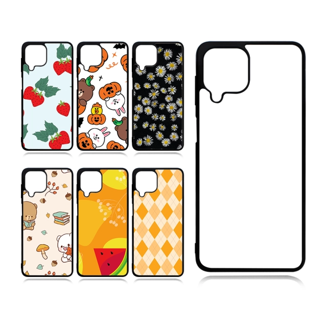 For Samsung Galaxy M33 5G Sublimation 2D TPU Phone Case Blank DIY Phone Cover With Aluminum Insert