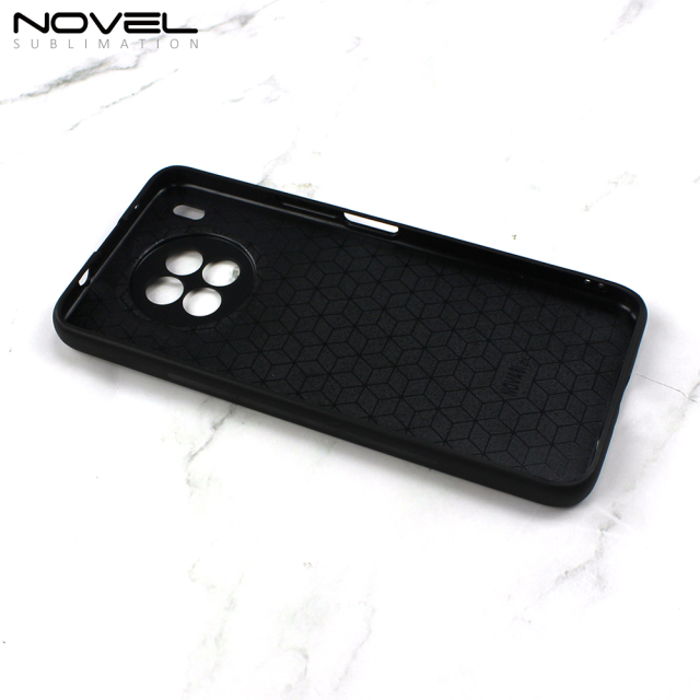 Smooth Sides!!! For Huawei Nova 8i Sublimation 2D TPU Phone Case Cover With Aluminum Insert