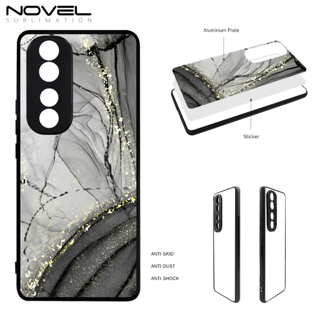 Smooth Sides!!! For Huawei Honor 70 Pro Sublimation 2D TPU Phone Case Heat Press Printing With Aluminum Insert