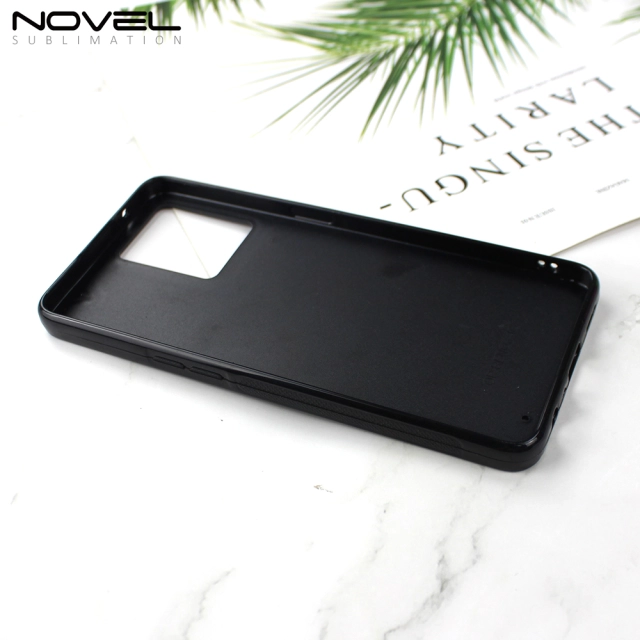 For OPPO Reno 7 4G Sublimation 2D TPU Phone Case Soft Rubber Sides With Aluminum Sheet