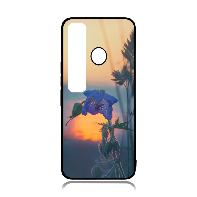 Smooth Sides!!! For Tecno Spark Series Spark 7pro/ Spark5 Air/ Spark 6/Spark 8 Sublimation 2D TPU Phone Case Soft Silicone Phone Shell With Aluminum Insert