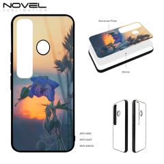 Smooth Sides!!! For Tecno Spark Series Spark 7pro/ Spark5 Air/ Spark 6/Spark 8 Sublimation 2D TPU Phone Case Soft Silicone Phone Shell With Aluminum Insert