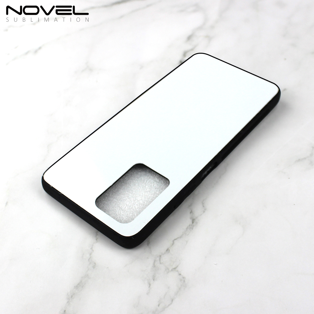 Smooth Sides!!！For Infinix Note 10/ Infinix Note 10 Pro Sublimation Phone Case 2D TPU Cover With Aluminum Insert