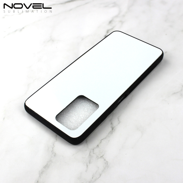 Smooth Sides!!！For Infinix Note 10/ Infinix Note 10 Pro Sublimation Phone Case 2D TPU Cover With Aluminum Insert