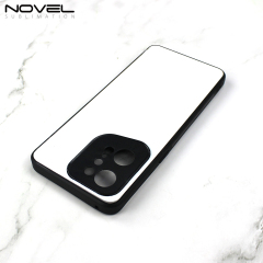 Smooth Sides!!! For Oppo Find X5 Pro Sublimation Blank 2D TPU Phone Case With Aluminum Insert