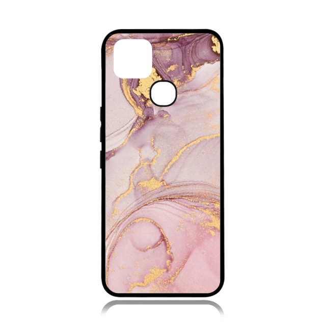 Smooth Sides!!！Sublimation Blank 2D TPU Phone Case For infinix smart 5 Pro With Aluminum Insert
