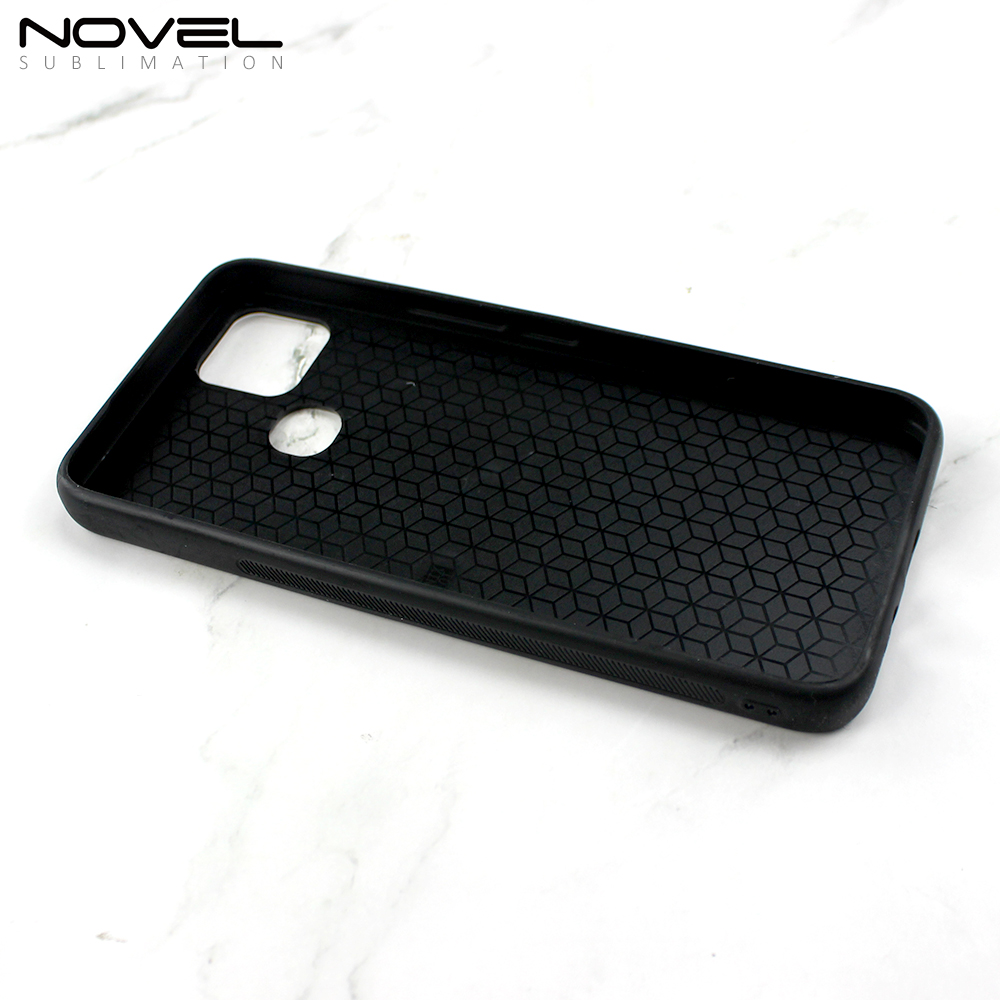 Smooth Sides!!！For Infinix Hot 10i/ Hot 10s/ Hot 10play Sublimation Soft Rubber Sides 2D TPU Silicone Phone Case With Metal Insert