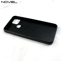 Smooth Sides!!！Sublimation Blank 2D TPU Phone Case For infinix smart 5 Pro With Aluminum Insert