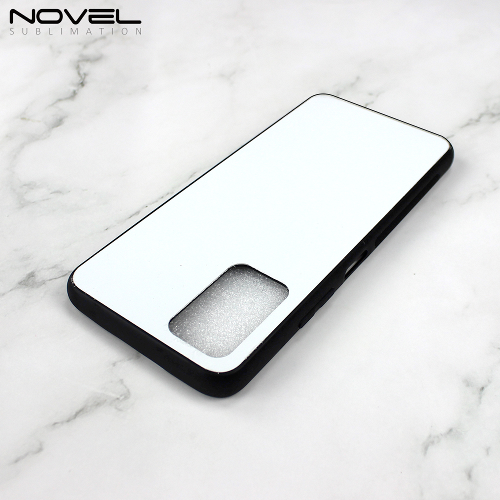 Smooth Sides!!! For Infinix Note 8i 2D TPU Silicone Phone Case With Metal Insert For Sublimation Printing