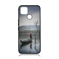 Smooth Sides!!！For Infinix Hot 10i/ 10s/ 10play Sublimation Soft Rubber Sides 2D TPU Silicone Phone Case With Metal Insert