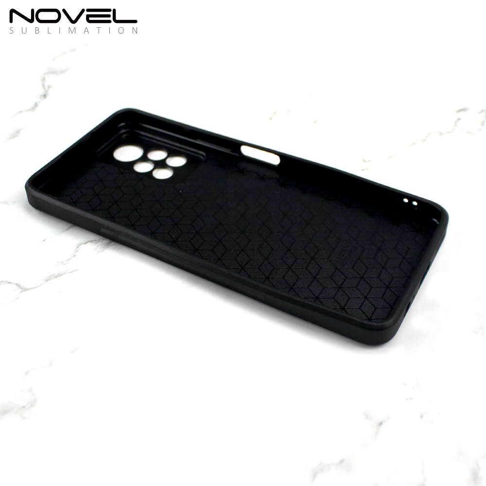 Smooth Sides!!! For Infinix Note 30/Note 30 Pro/Note 11S/ Note 11 Pro Sublimation Blank Soft Rubber Sides 2D TPU Silicone Phone Case With Metal Insert