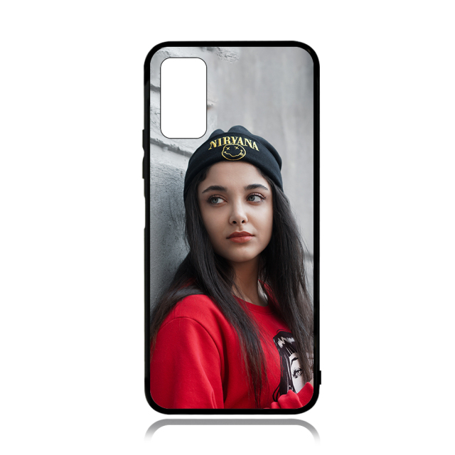 Smooth Sides!!! For Infinix Note 8i 2D TPU Silicone Phone Case With Metal Insert For Sublimation Printing